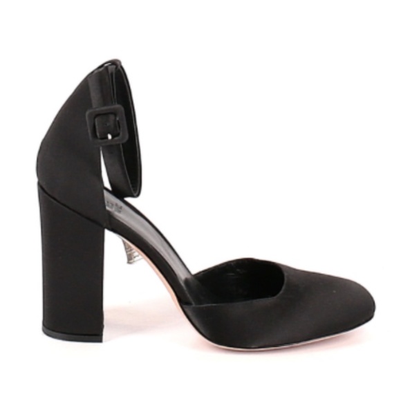 Irs & Ink Black D'orsay Heels - Picture 1 of 9